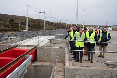 Las obras del puerto seco de Salamanca finalizar�n en 2025�